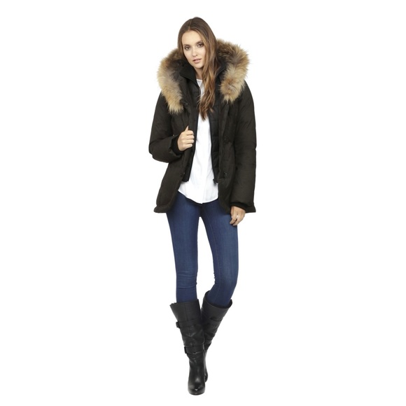 Soia & Kyo Zina Fitted Down Coat - Picture 9 of 9